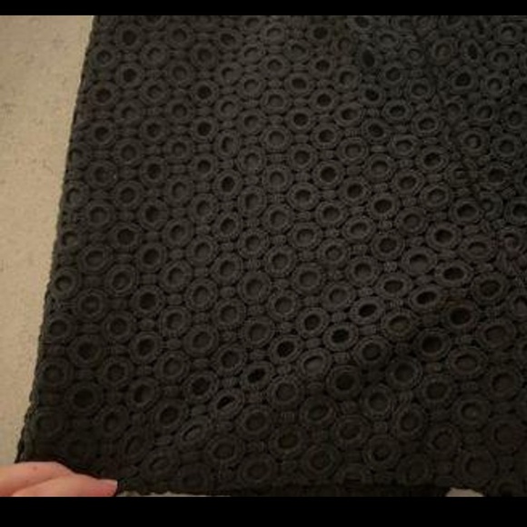 Banana Republic Black Shorts with Circle Pattern/Texture - Picture 6 of 8